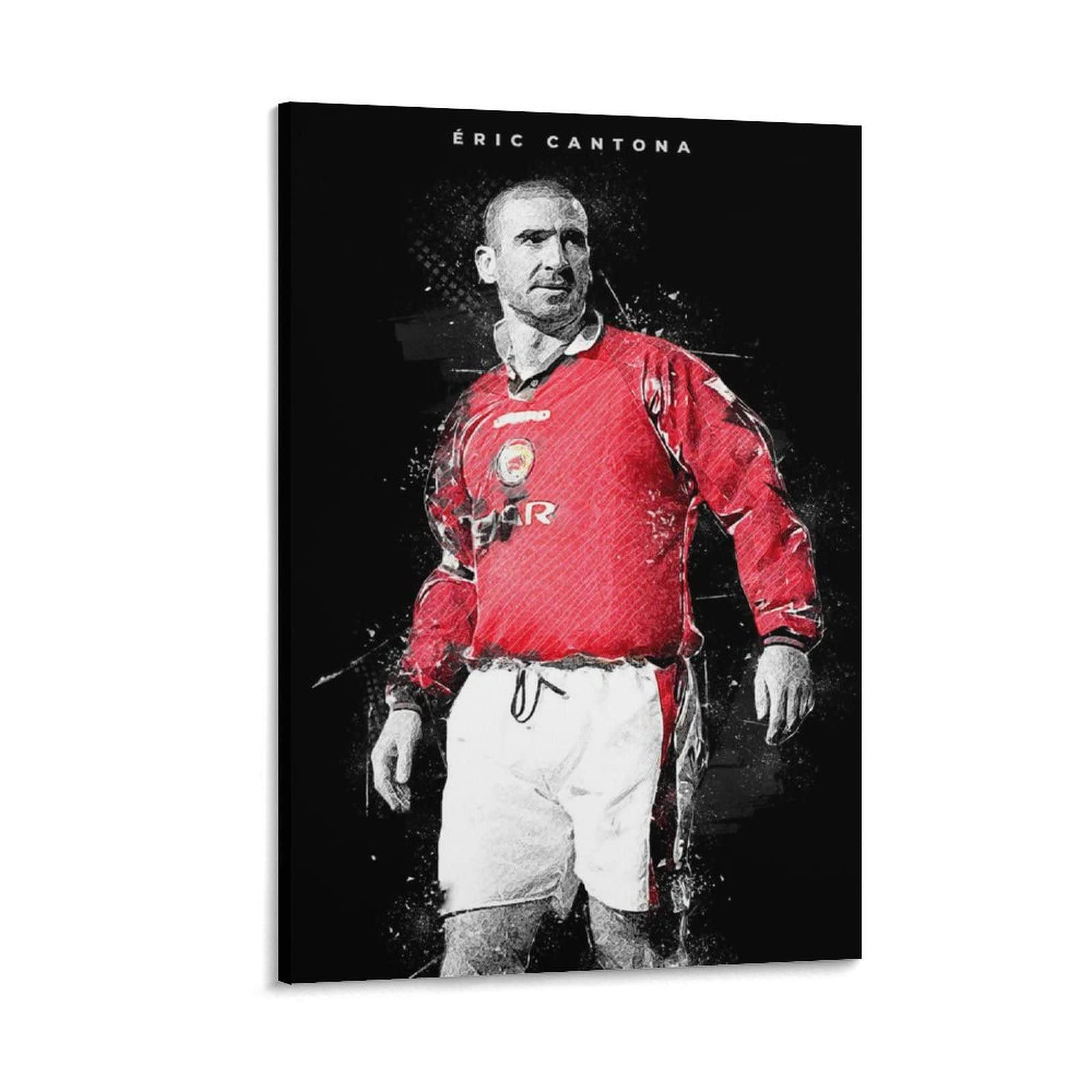 ERIC CANTONA  写真パネル Amazon.co.jp: Soccer Player Eric Cantona Poster Home Decor